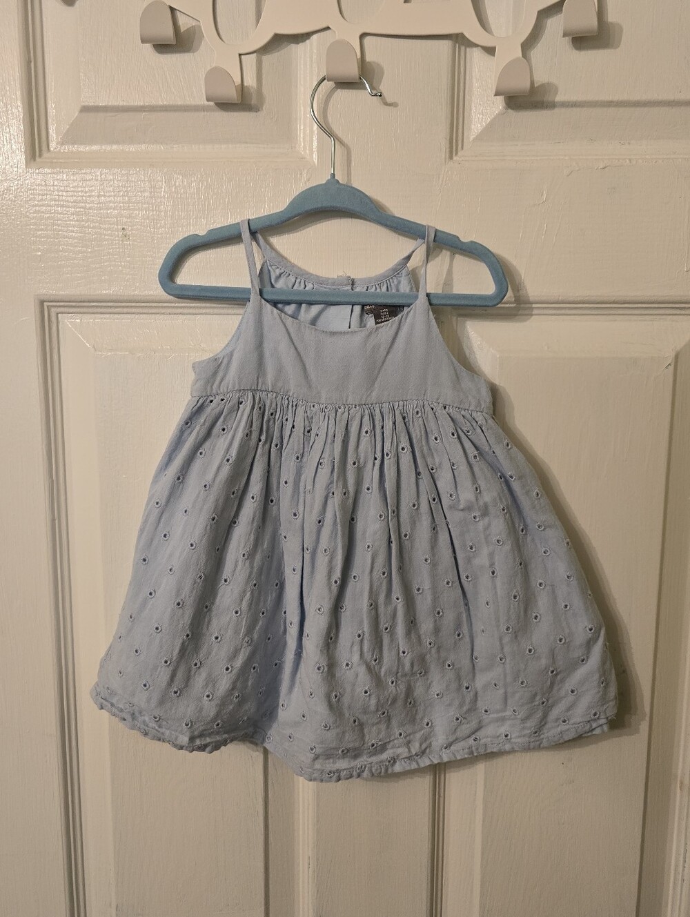 GAP Light Blue Eyelet Sundress